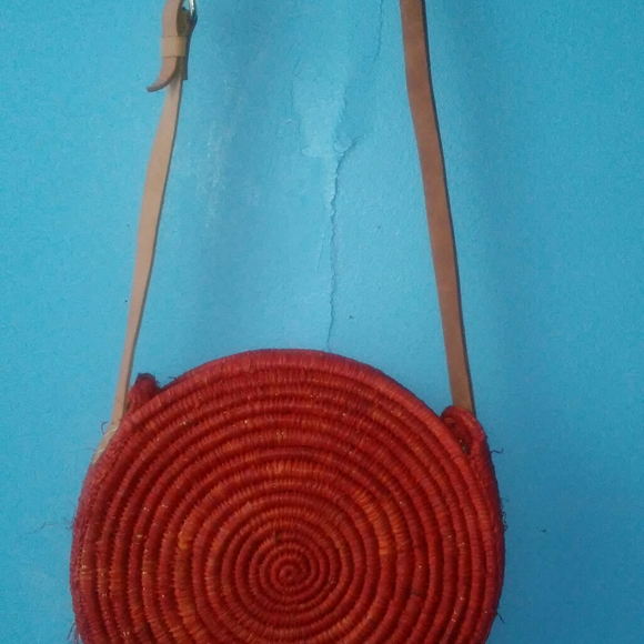 Red vintage bag - Picture 2 of 5